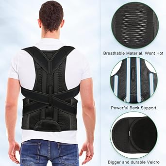 Back Brace and Posture Corrector for Women and Men – Catch Shop