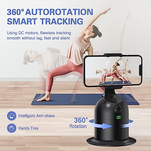 360° Auto Face Tracking Tripod/ Phone Stand