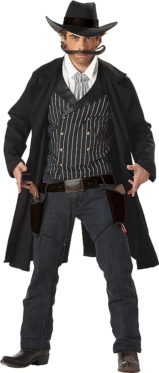 Adult Gunfighter Western Costume (Medium)