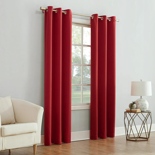 Mainstays Black Out Curtains.