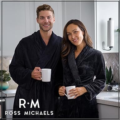 Men’s Robe Big & Tall, Shawl Collar Long Plush